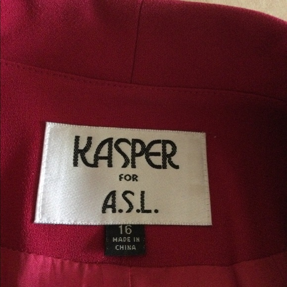 NEW Double Breasted lined Vibrant size 16 Rose Blazer. Lightweight, easy care. - Picture 6 of 8